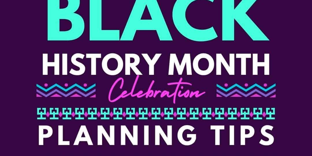 Black history month event celebrating